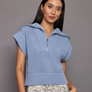 Varley Mila Half Zip Knit